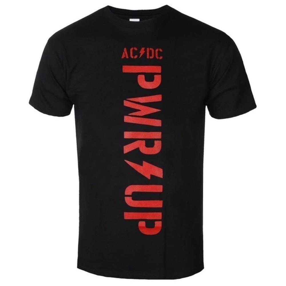Hip Hop 90S Retro Acdc Pwr Up Tour Music Fan Graphic Unisex T-Shirt